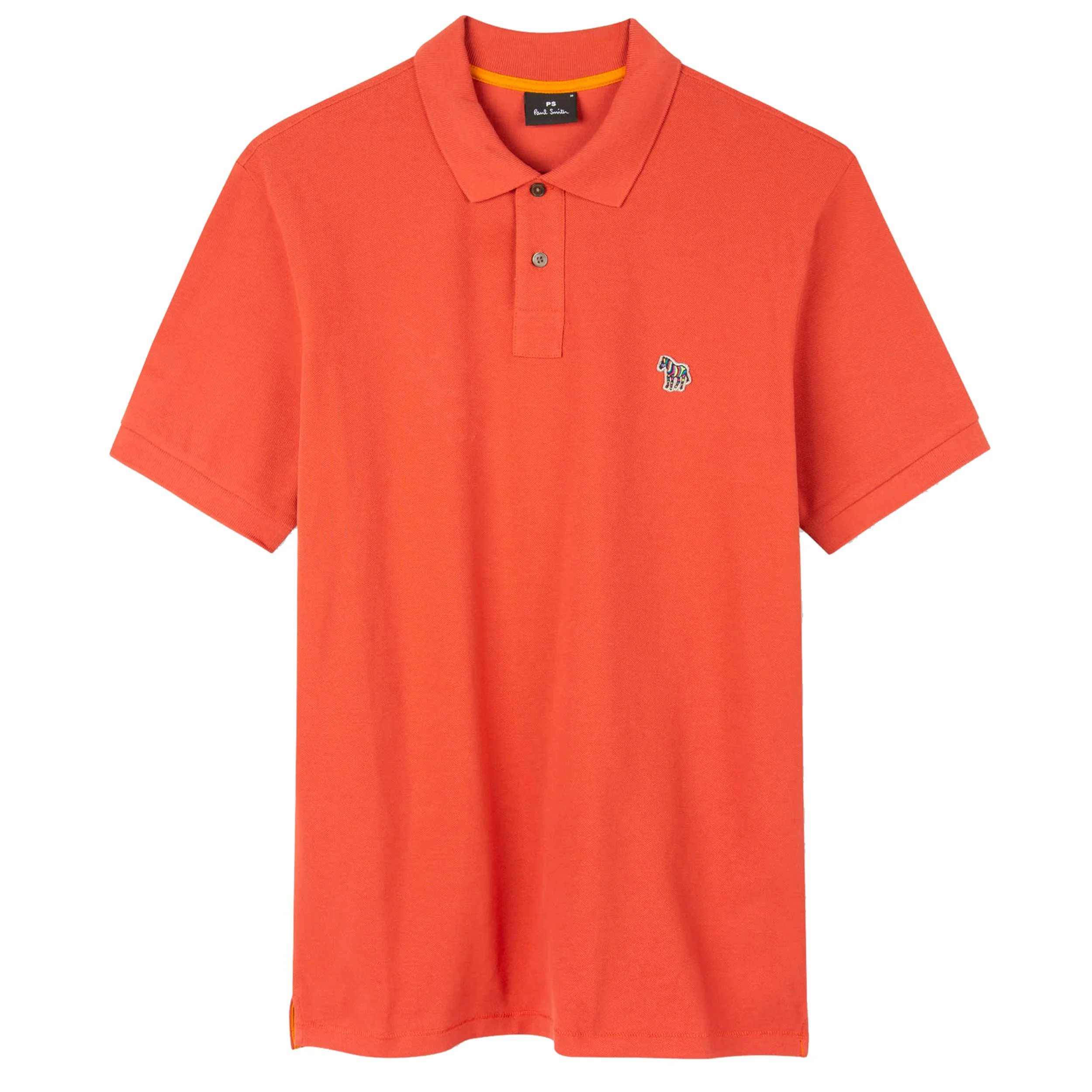 Paul Smith Zebra Logo Polo Shirt M2R 183KZ H20067 Orange 15 JETHWA CLOTHING
